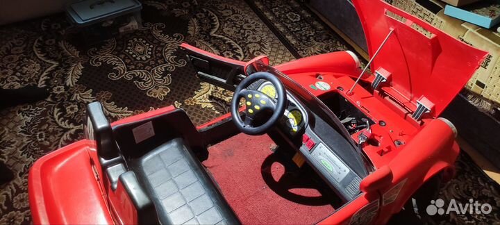 Детский электромобиль двухместный бу