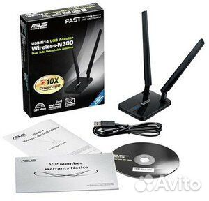 Адаптер беспроводной asus USB-N14