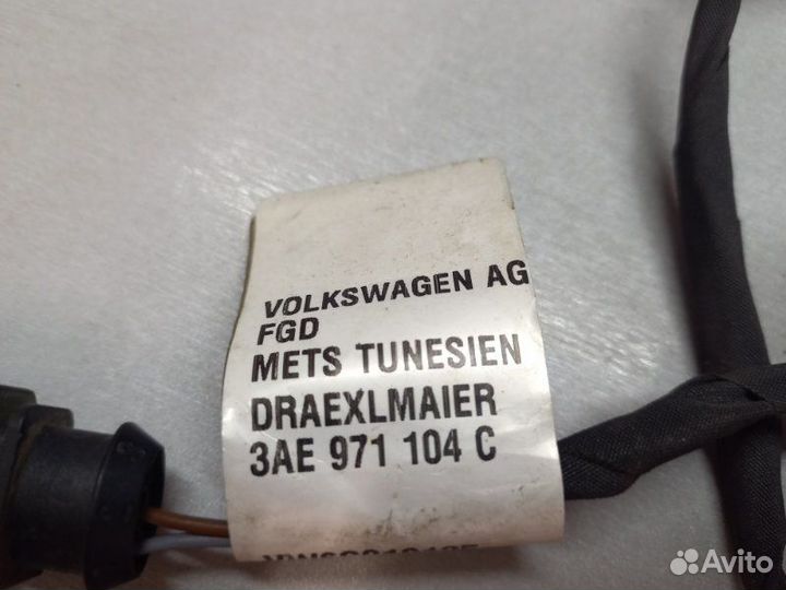 Проводка бампера задняя Volkswagen Passat B7 2012