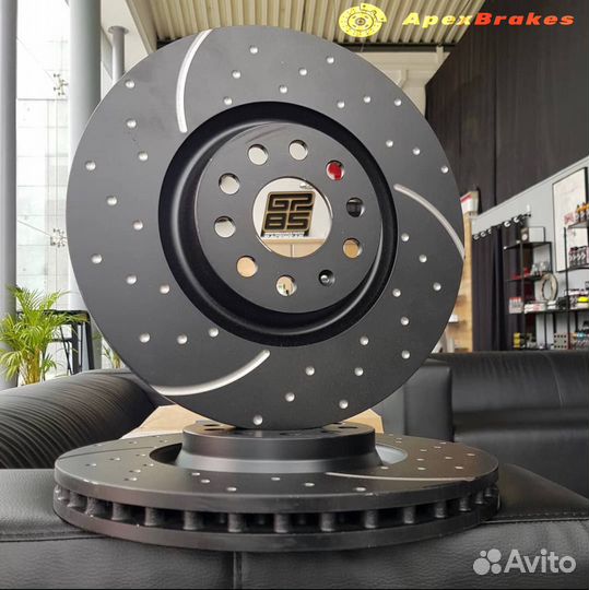 Тормозные диски Geely Coolray с перфорацией