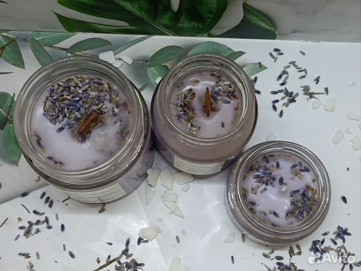 Подарок свечи ручной работы