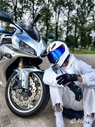 Фотоссесия с мотоциклом