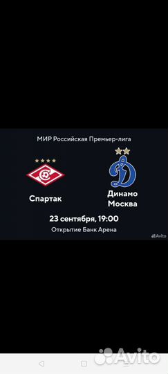 Спартак Динамо А1 сектор