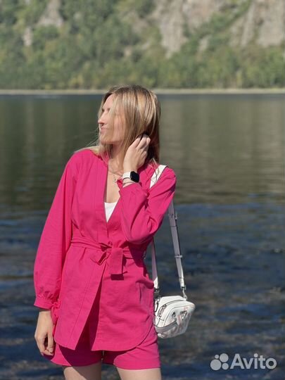 Льняной костюм