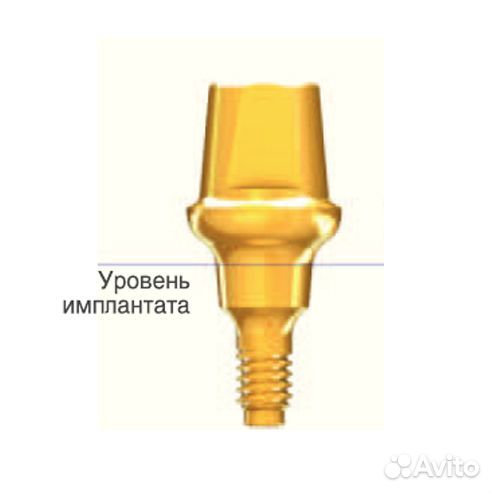 Монолитный абатмент AnyRidge 6.0 десна 2 мм