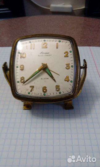 Будильник Linder Black Forest середины 20 века