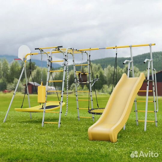 Детский спортивный комплекс для дачи Romana Богаты