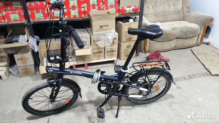 Складной велосипед btwin tilt 500