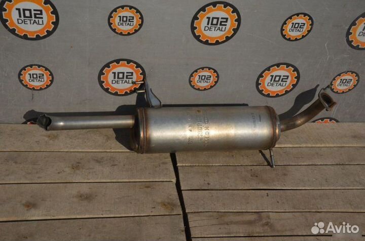 Глушитель задний Hyundai Solaris 2