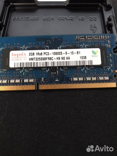 Оперативная память ddr3 для ноутбука 2 gb hynix