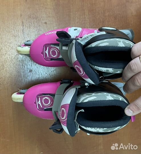Роликовые коньки Oxelo + защита
