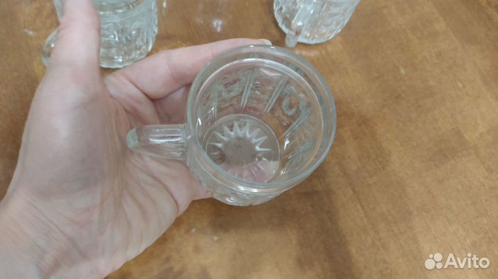 Кружки хрустальные СССР