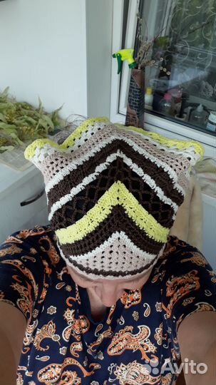 Вязаная косынка