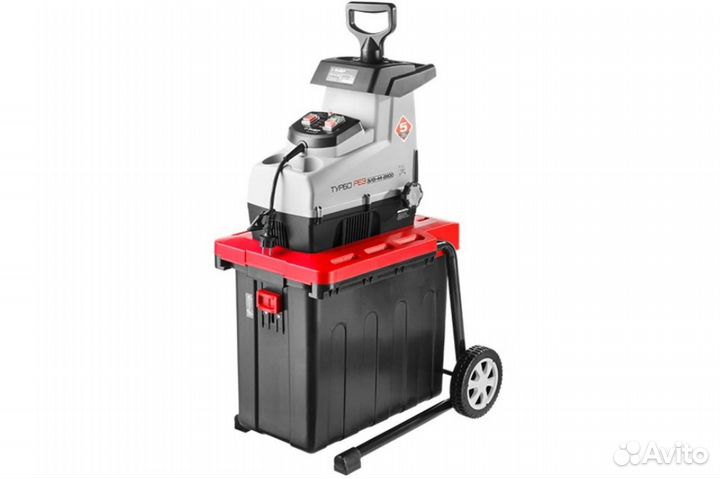 Бесшумный электрический измельчитель 150 кг/ч зубр