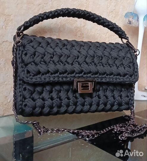 Сумка женская через плечо черная