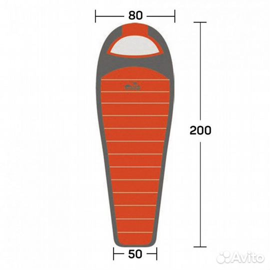 Спальный мешок Tramp Oimyakon T-Loft compact TRS-0