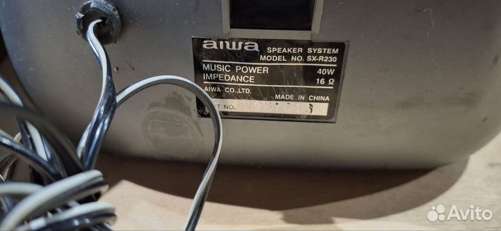 Акустические колонки aiwa