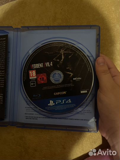 Resident evil 4 remake ps4 диск
