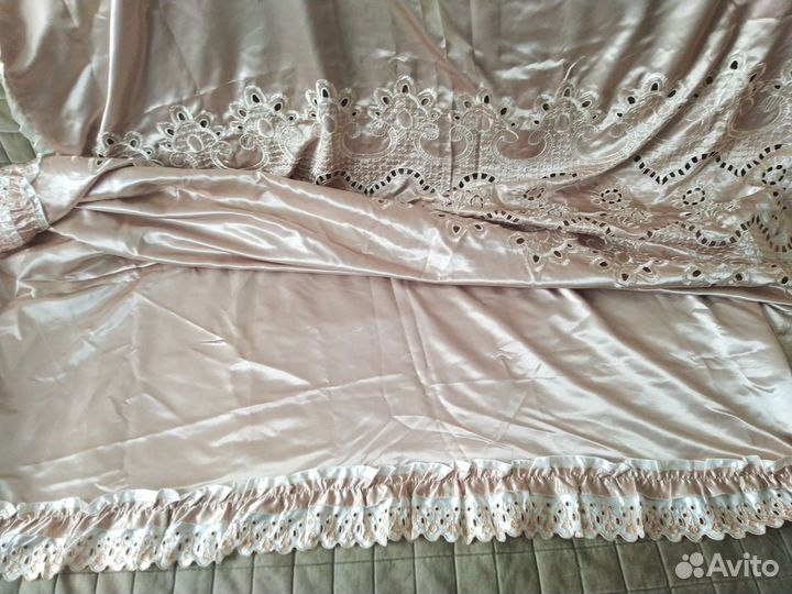 Ночные шторы с ламбрекеном