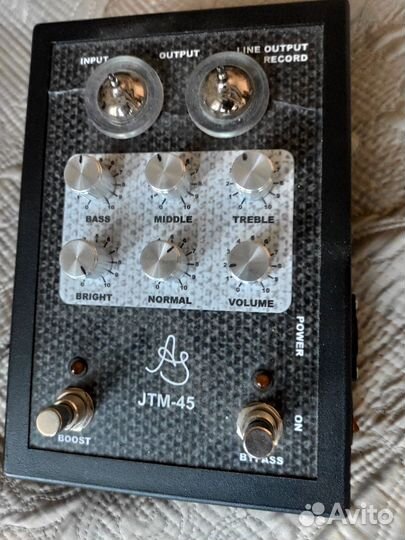 Ламповый гитарный преамп по Marshall JTM45