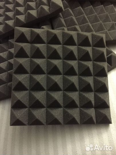 Акустический поролон пирамида 11 шт
