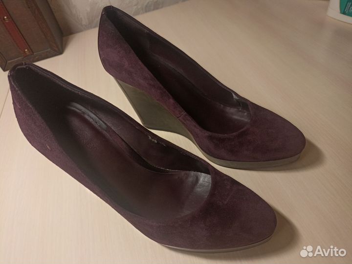 Замшевые туфли Calvin Klein