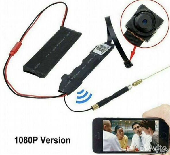 Wifi камера на шлейфе + аккумулятор