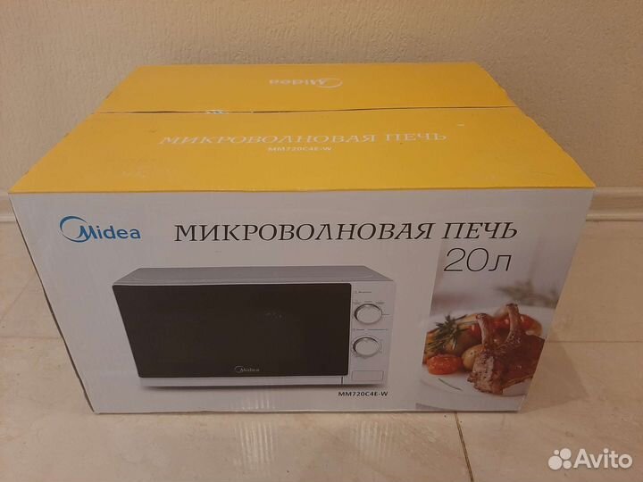 Новая микроволновая печь midea MM720C4E-W 20L