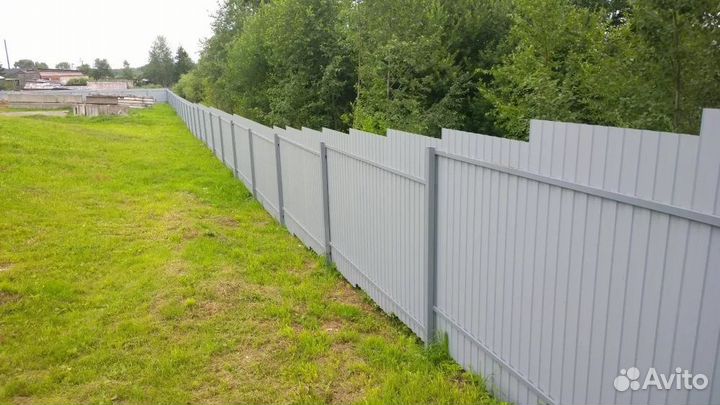 Заборы под ключ