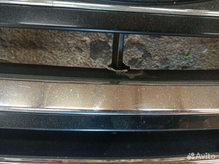 Решетка радиатора hyundai santa fe 3