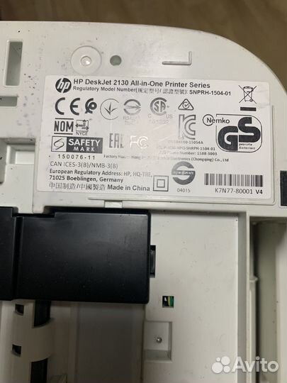 Принтер hp deskjet 2130