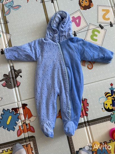 Теплые вещи для девочки 68 74