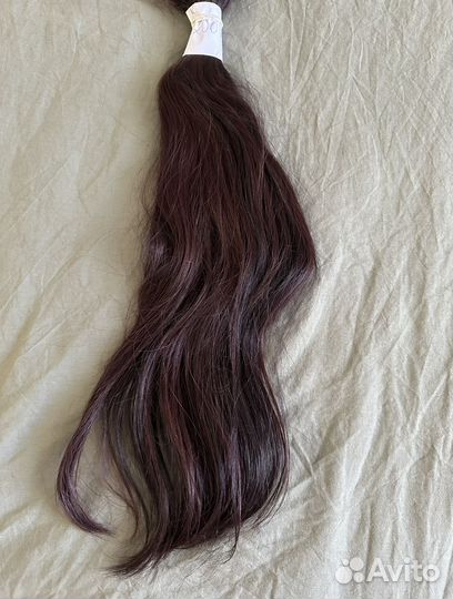Волосы для наращивания 60 см бу
