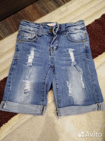Джинсовые шорты для мальчика