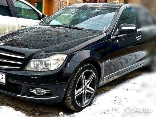 Реснички на фары для Mercedes-Benz W 204