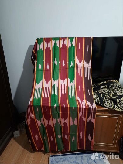 Ткань натуральный шелк СССР