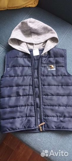 Джинсовая куртка для мальчика 128 134