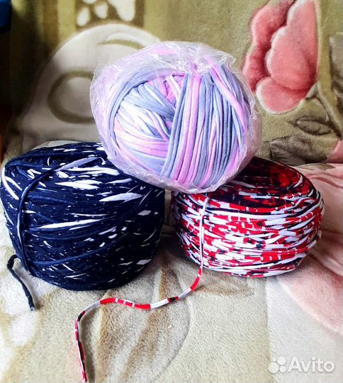 Пряжа трикотажная