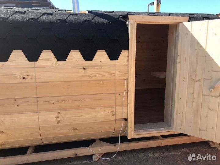 Бани-бочки под ключ