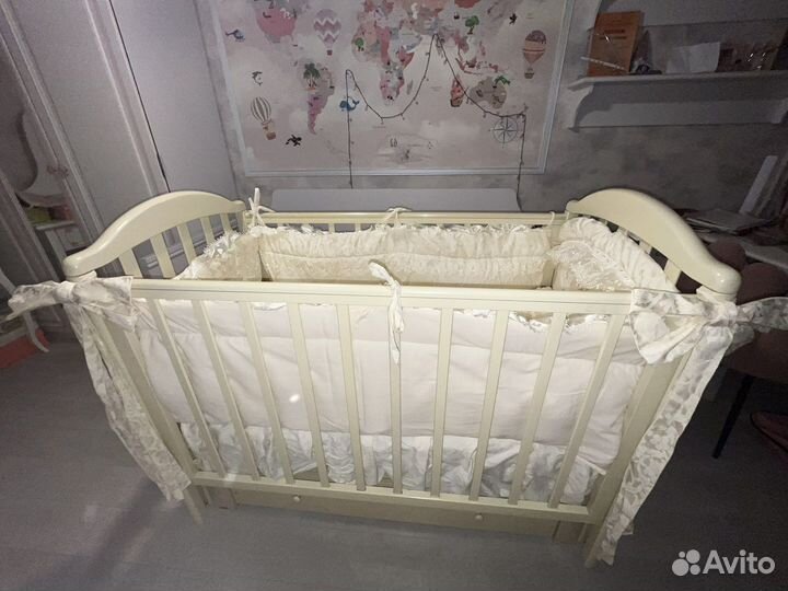 Детская кроватка Можга (Красная Звезда) 0-5 лет