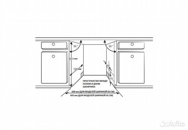 Посудомоечная машина korting kdi 45140