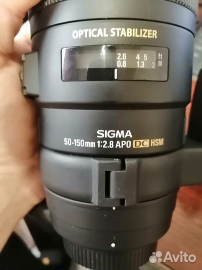 Sigma 50-150mm f/2.8 APO EX DC HSM Nikon F