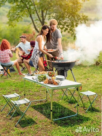 Стол туристический со стульями