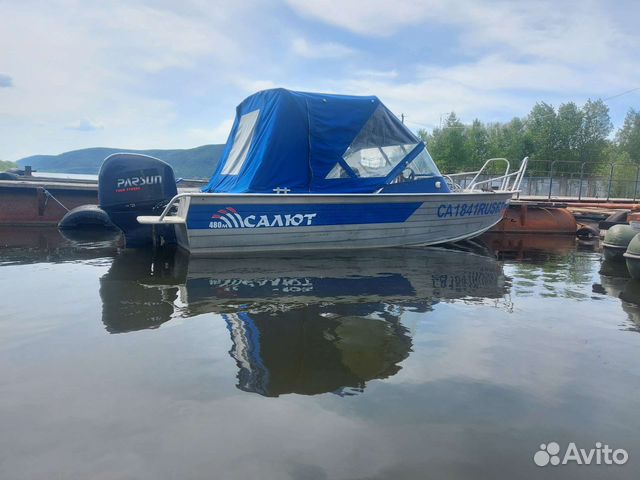 Лодка салют новый мотор парсун 60 л.с 4 т купить в Самаре | Транспорт ...