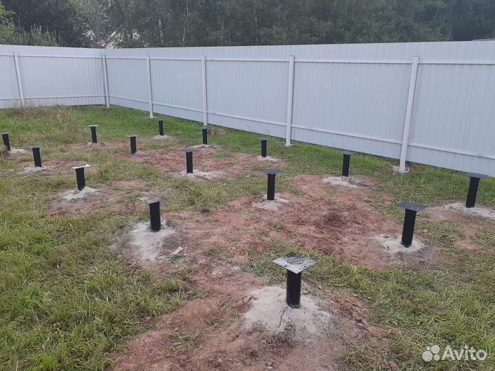 Винтовые сваи под ключ / Фундамент за 1 день