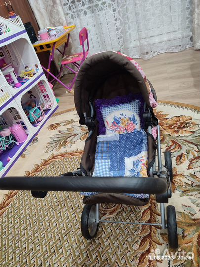 Коляска для кукол с переноской