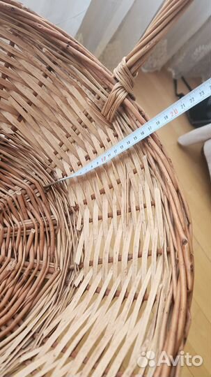 Корзина плетеная большая