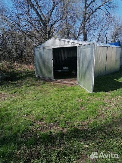 Хозблок /Гараж из волнового профиля