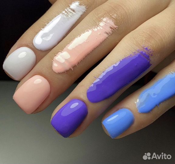 Маникюр гель лак
