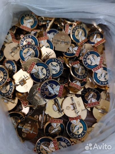 Значки СССР (повторюшки)